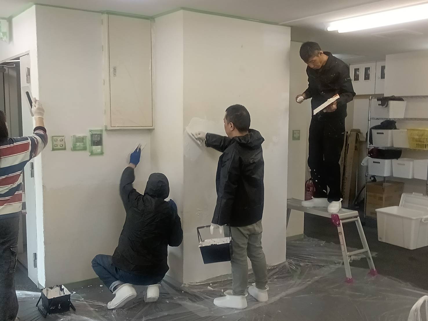 新しい事務所に