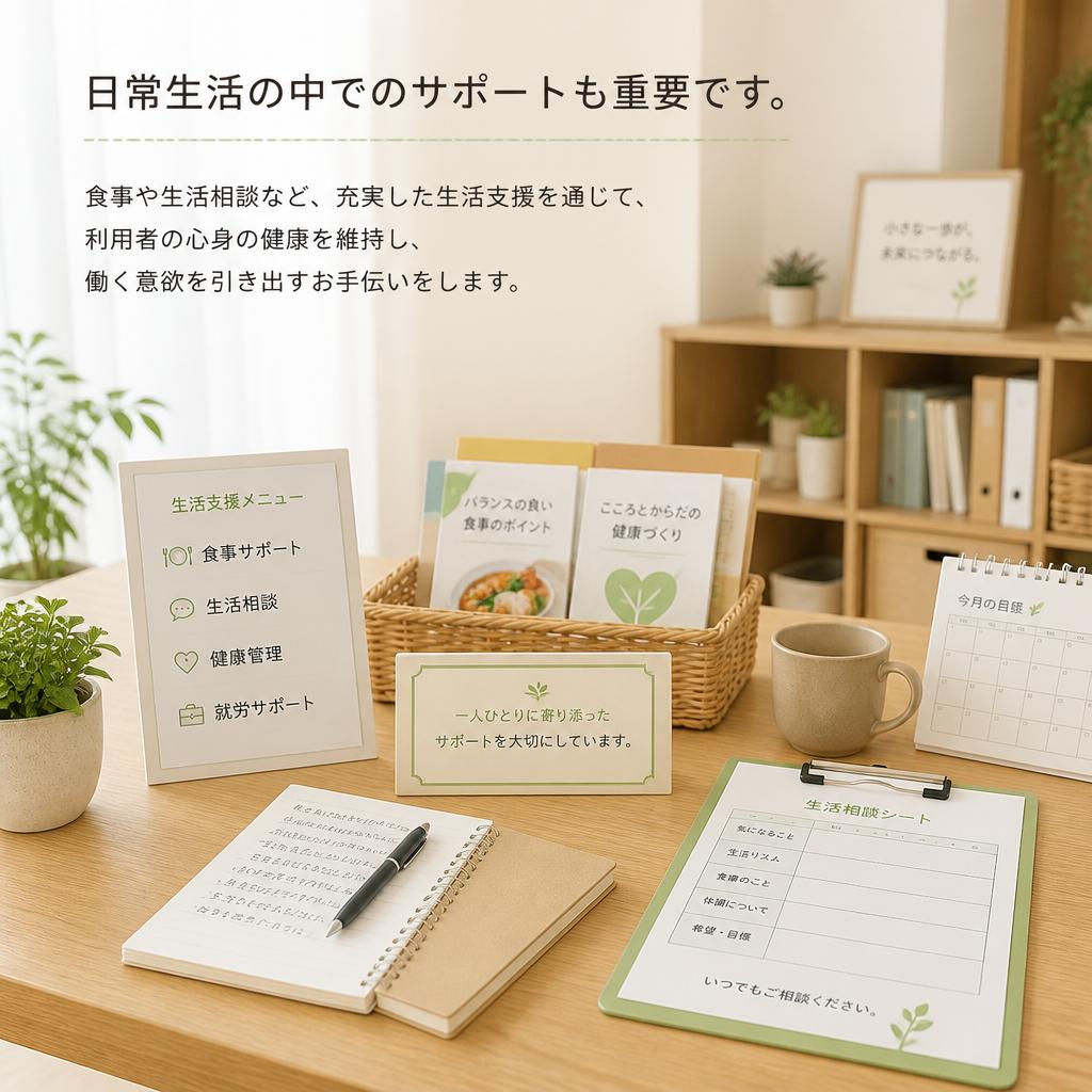 充実した生活支援を提供