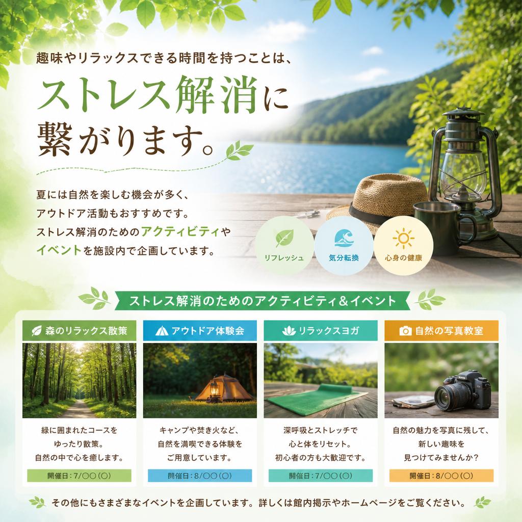 ストレス解消法