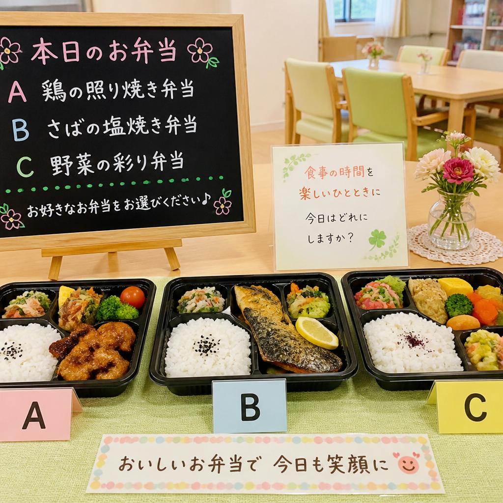 日々の楽しみを提供する昼食サービス