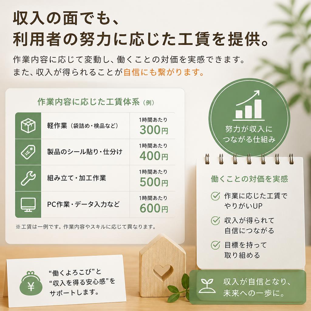 透明性ある工賃の設定