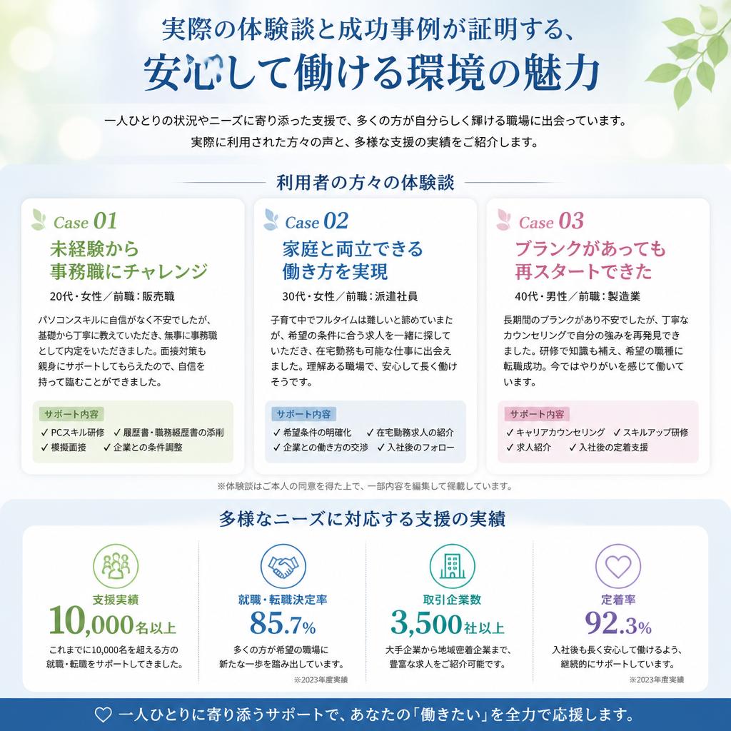 4. 利用者の声と成功事例
