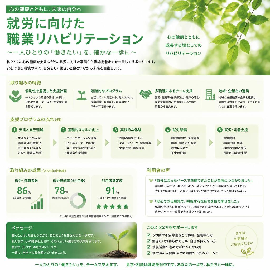 職業リハビリテーションの実践